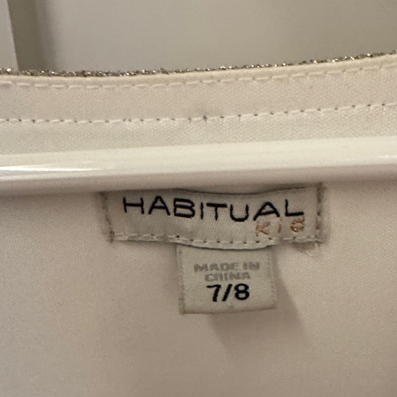 Habitual Metallic Gold sparkle Dress - Picture 2 of 6